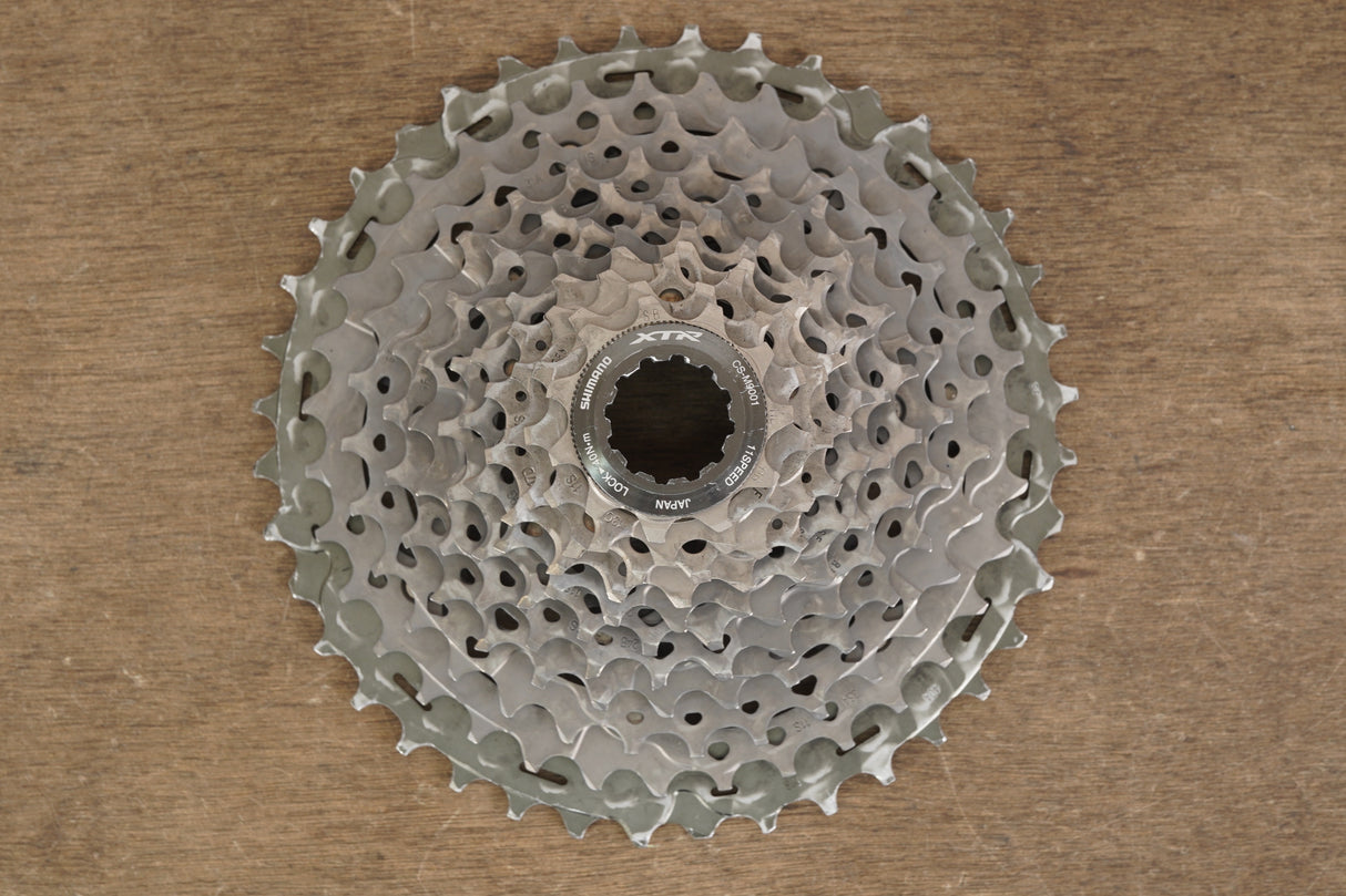 11-40T Shimano XTR CS-M9001 11 Speed Road MTB Cassette 327g