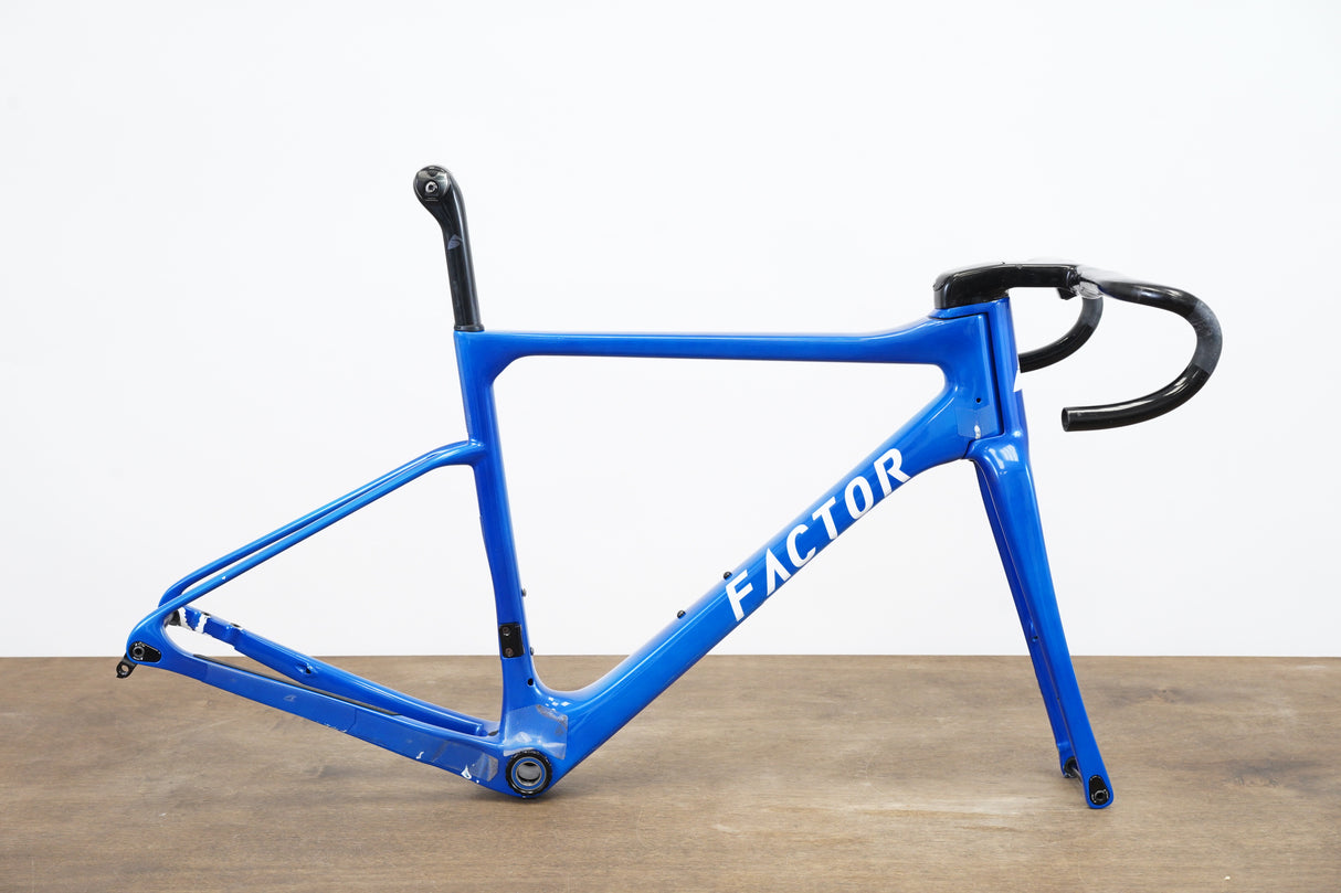 52cm Factor Vista Carbon Disc Brake Road Frameset + Cockpit