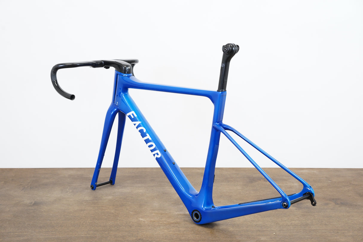 52cm Factor Vista Carbon Disc Brake Road Frameset + Cockpit