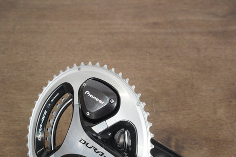 172.5mm 50/34T Shimano Dura Ace FC-9000 Pioneer Dual Power Meter Crankset