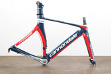 51cm Cannondale Slice Hi-Mod Carbon Rim Brake TT Triathlon Frameset HiMod