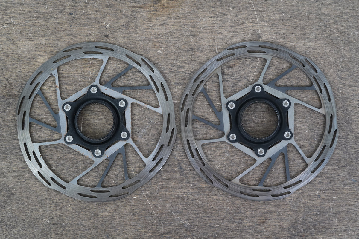 (2) 160mm SRAM PaceLine Center Lock Disc Brake Rotors 314g