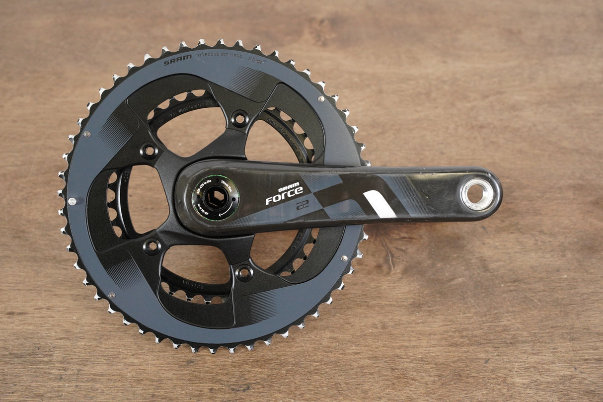 172.5mm 52/36T BB30 SRAM Force 22 11 Speed Crankset