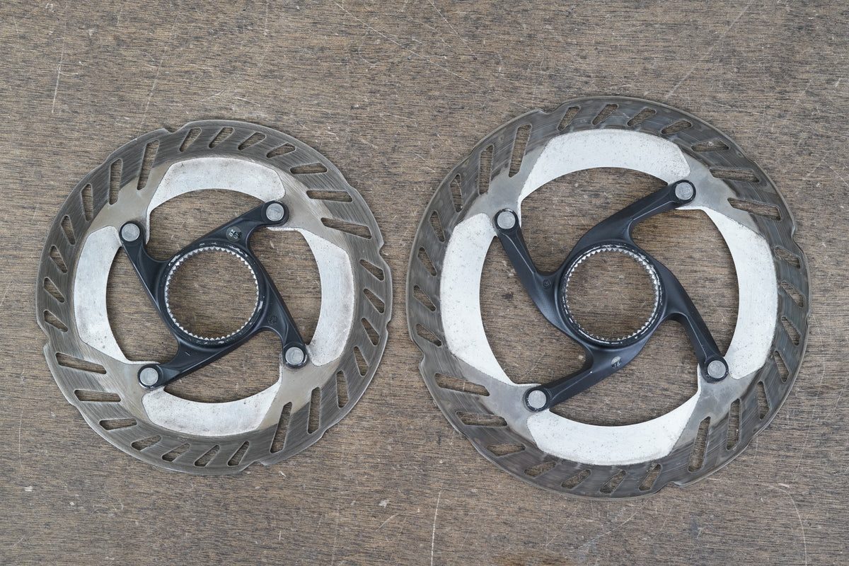 (2) 140mm/160mm Shimano Ultegra/GRX RT-CL800 Center Lock Disc Brake Rotors 206g