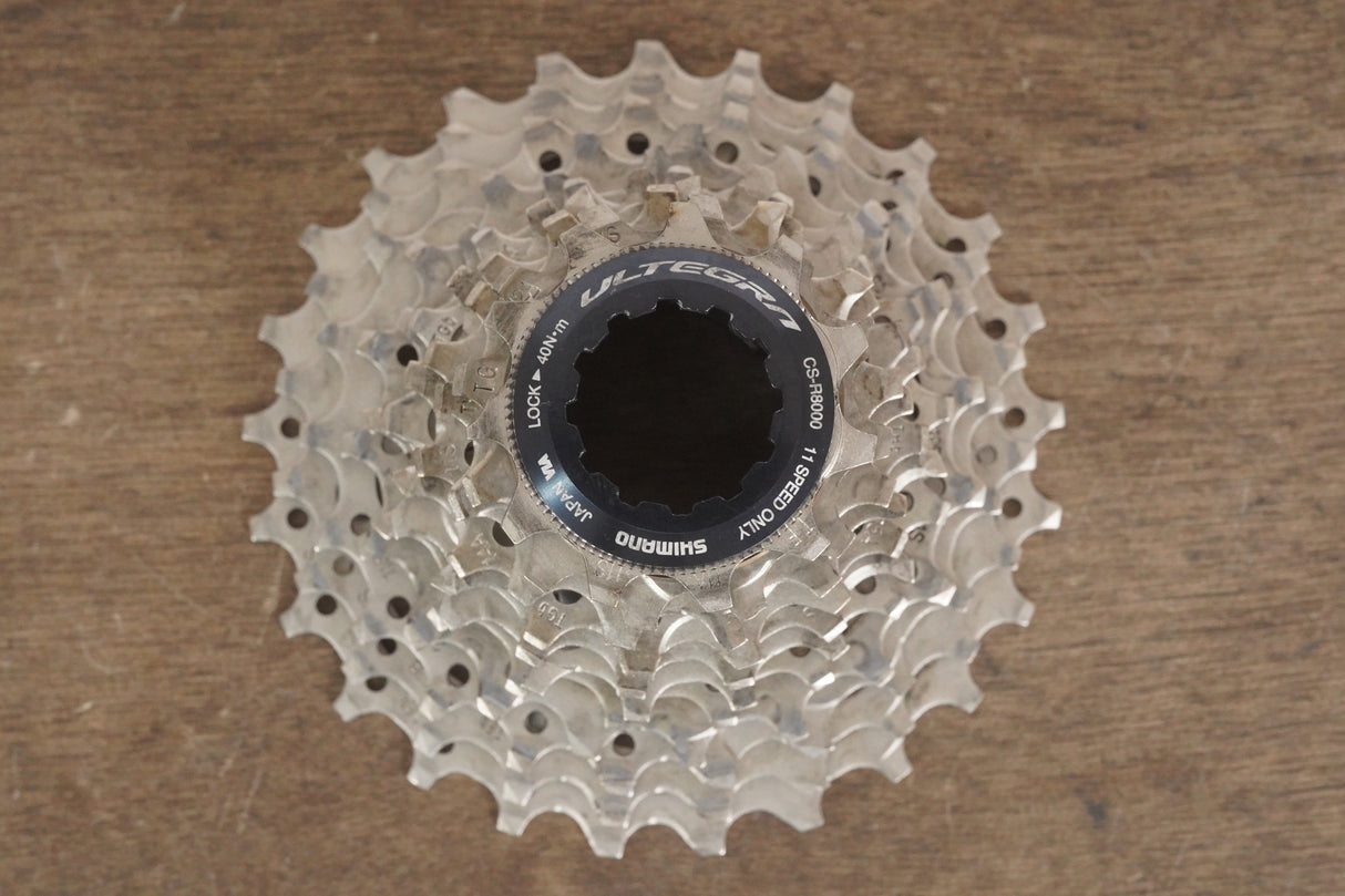 11-25T Shimano Ultegra CS-R8000 11 Speed Cassette 222g 8000