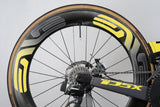 56cm Cervelo P5X SRAM Red eTap OSPW Mechanical Disc Brake Carbon TT Triathlon Bike