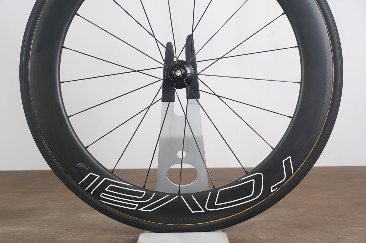 Roval CLX 64 Carbon Tubular Disc Brake Wheelset Shimano/SRAM 11 Speed