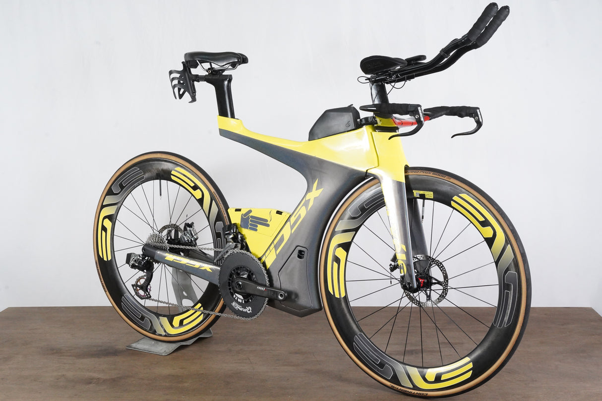 56cm Cervelo P5X SRAM Red eTap OSPW Mechanical Disc Brake Carbon TT Triathlon Bike