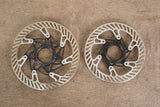(2) 160mm/140mm Campagnolo 03 AFS Center Lock Disc Brake Rotors