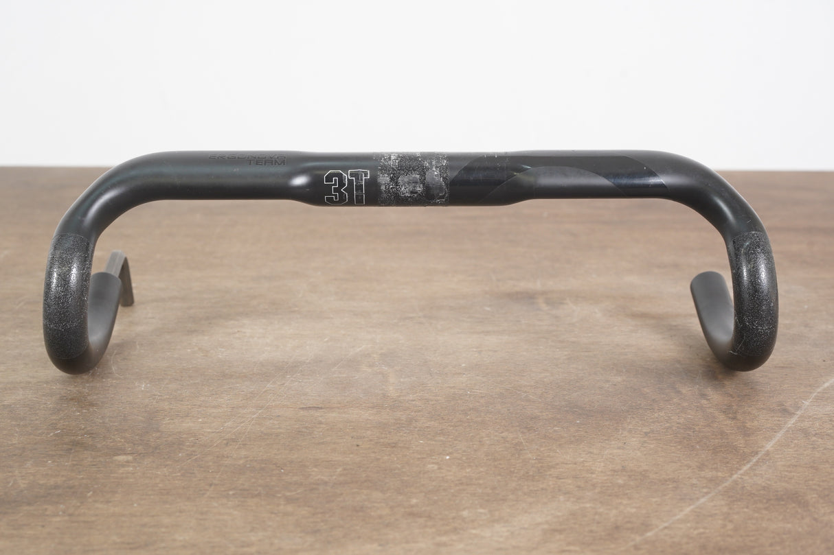 40cm 3T Ergonova Team Stealth Carbon Compact Road Handlebar 31.8mm