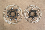(2) 160mm/140mm Campagnolo 03 AFS Center Lock Disc Brake Rotors