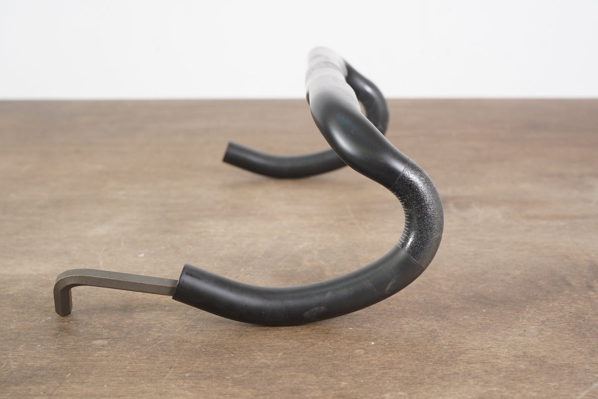 40cm 3T Ergonova Team Stealth Carbon Compact Road Handlebar 31.8mm