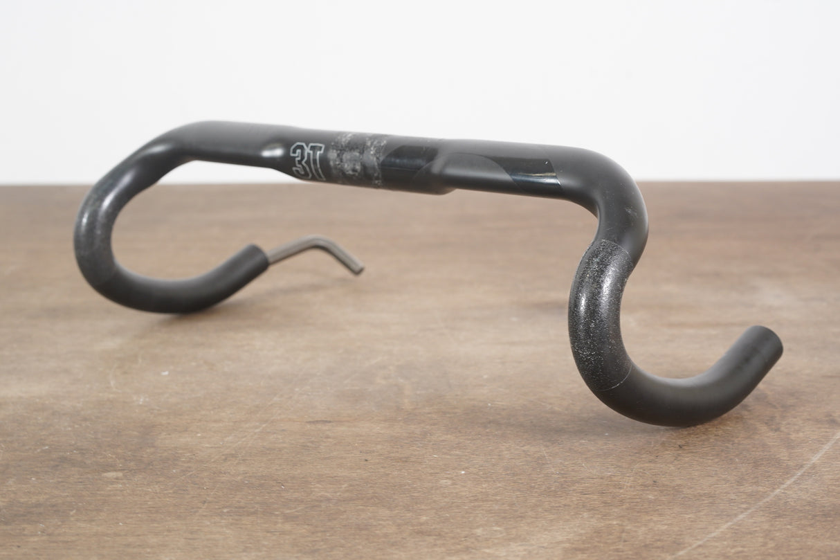 40cm 3T Ergonova Team Stealth Carbon Compact Road Handlebar 31.8mm