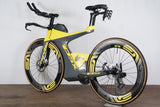 56cm Cervelo P5X SRAM Red eTap OSPW Mechanical Disc Brake Carbon TT Triathlon Bike