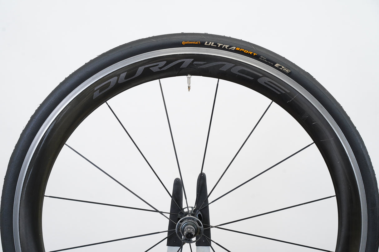 Shimano Dura-Ace WH-9100 C60 Carbon Clincher Rim Brake Wheelset 11 Speed