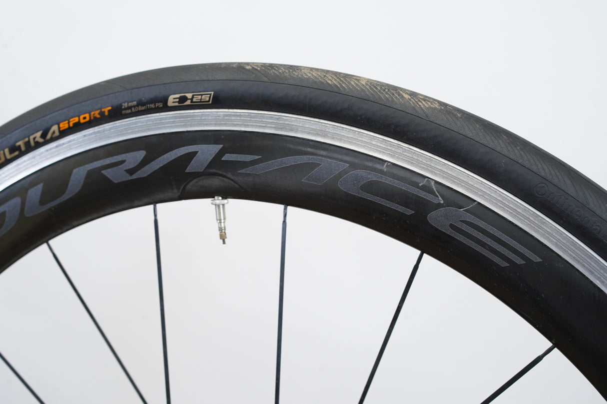 Shimano Dura-Ace WH-9100 C60 Carbon Clincher Rim Brake Wheelset 11 Speed