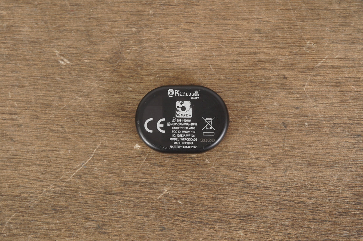 Wahoo RPM Cadence Sensor Bluetooth/ANT+ Cycling Road Bike