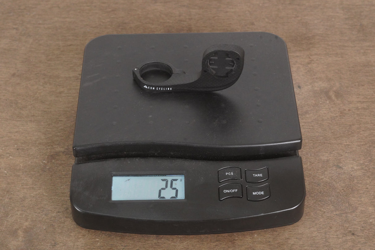 KOM Cycling Wahoo Carbon Out Front Cycling Computer Mount 25g
