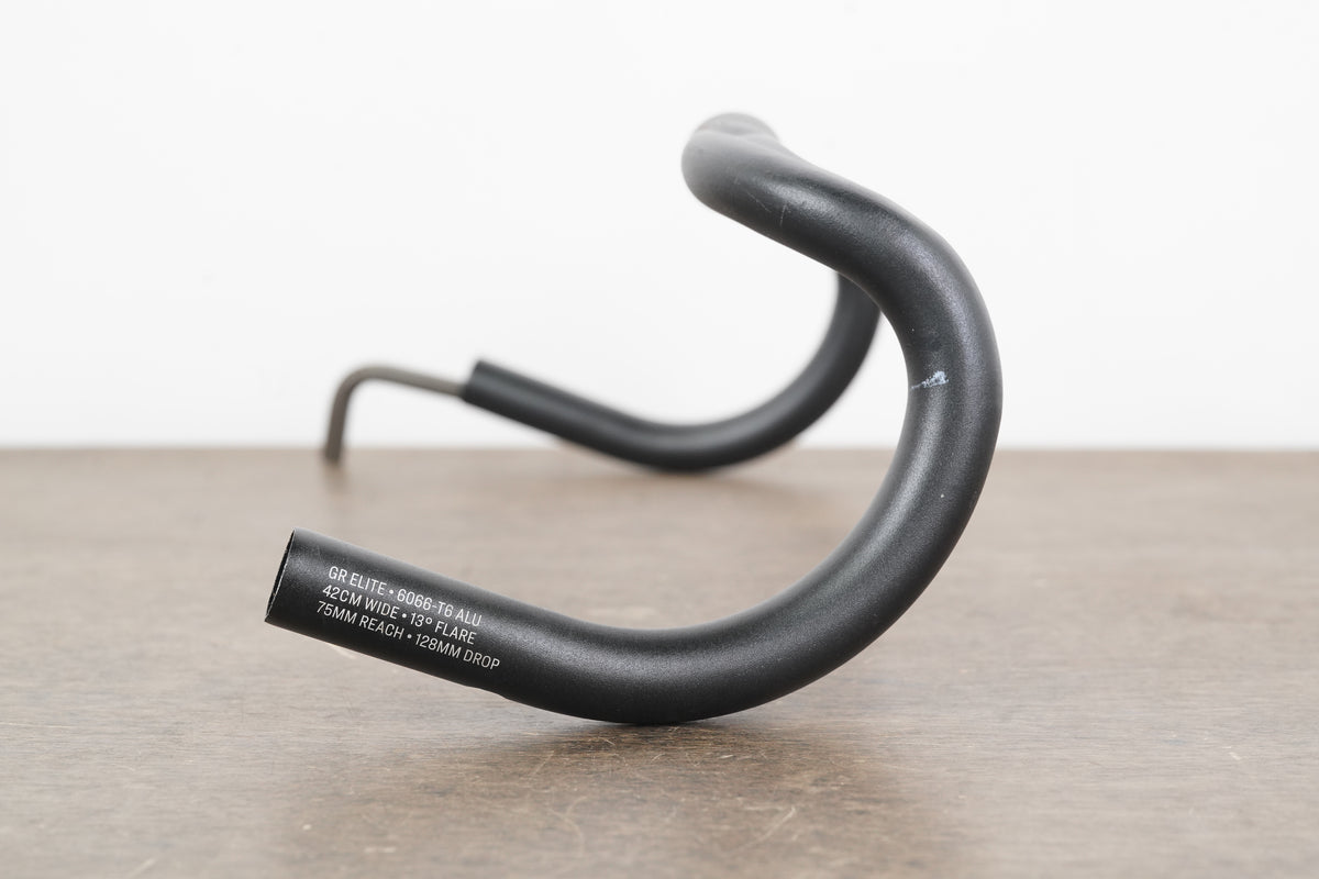 42cm Bontrager GR Elite Alloy Compact Gravel Handlebar 31.8mm