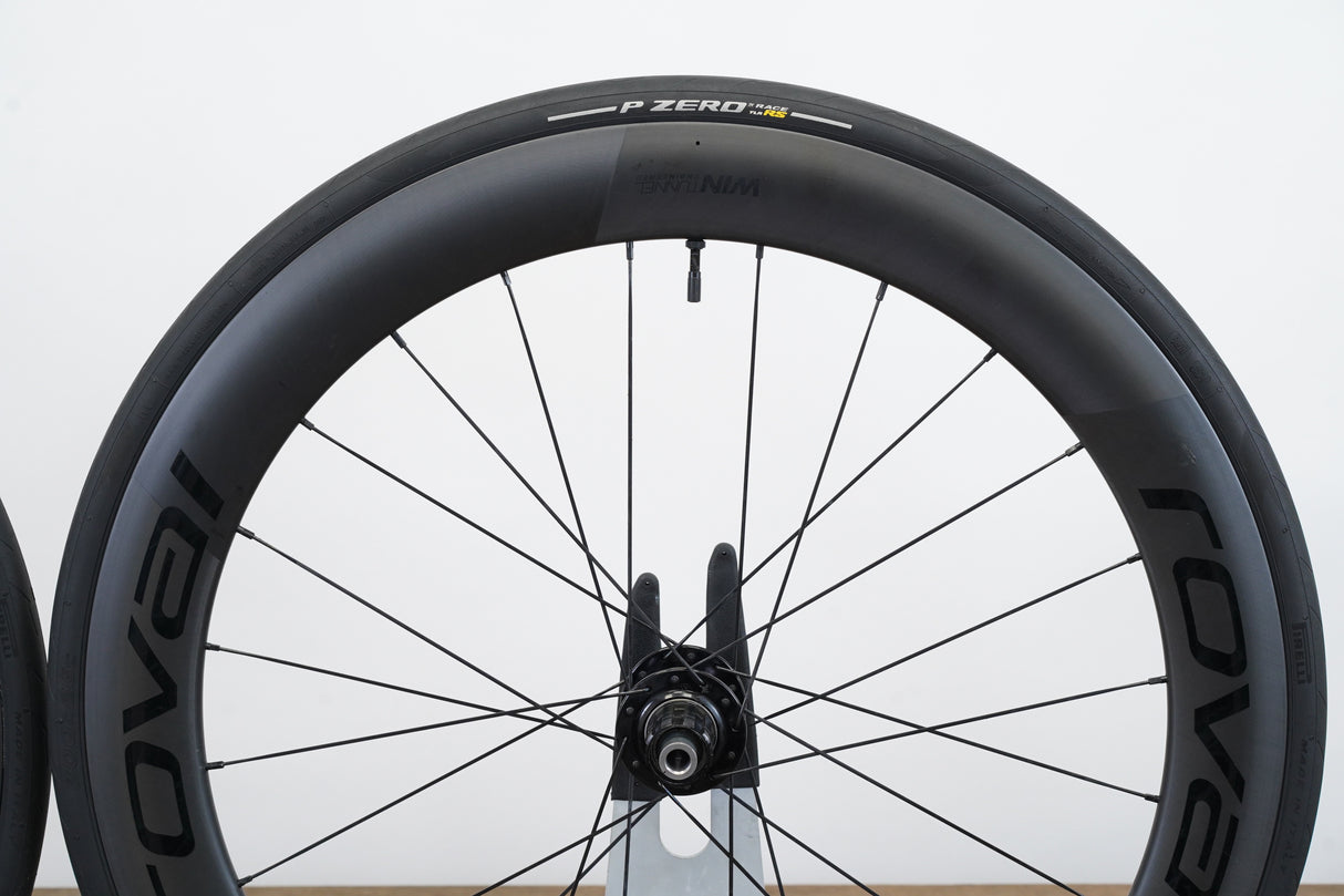 Roval Rapide CLX II Chris King R45D Carbon Tubeless Disc Brake Wheelset 11 Speed