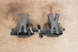 NEW Flat Cage Toe Clip Strap Road MTB Platform Pedals 371g