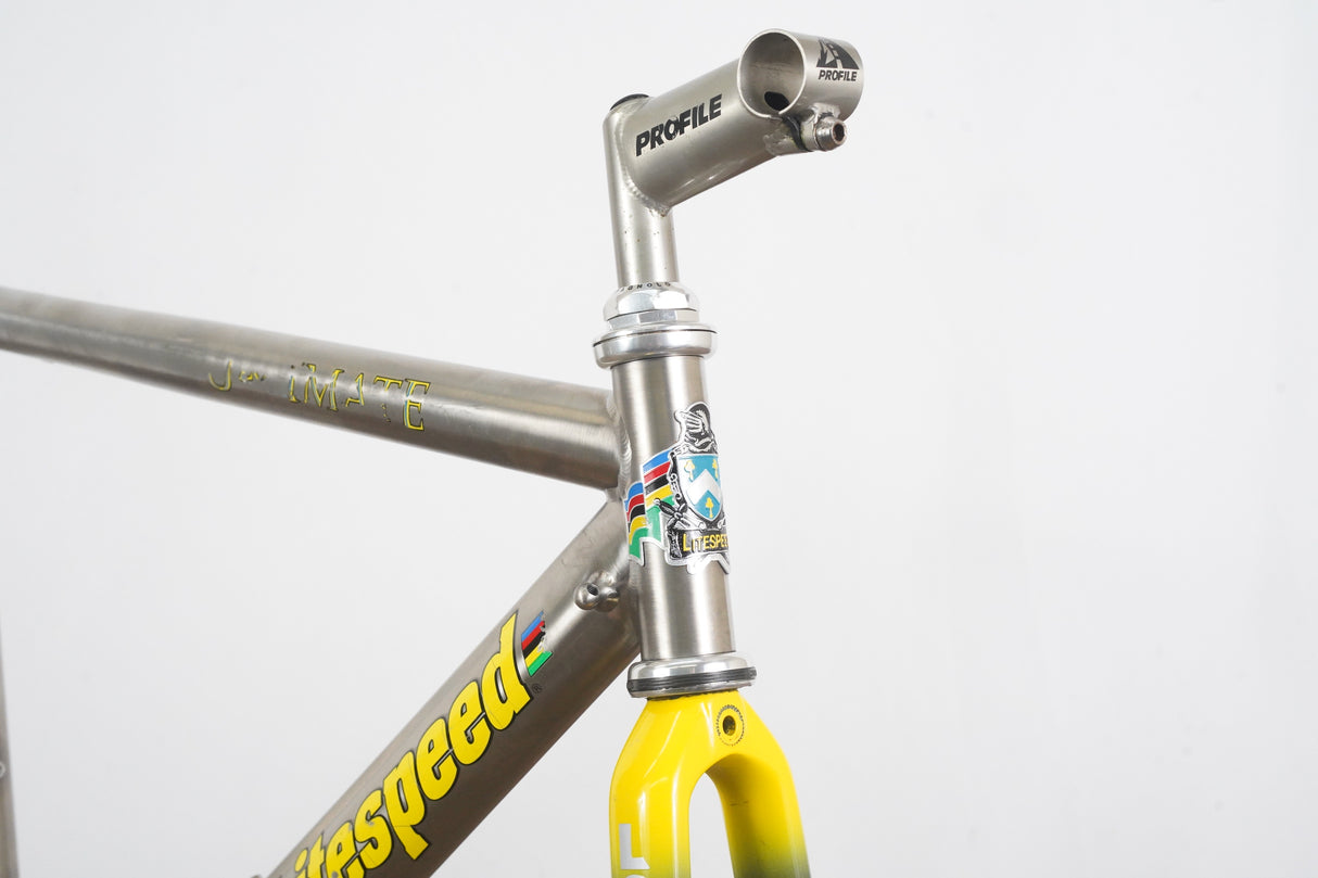 51cm Litespeed Ultimate Titanium Rim Brake Frameset