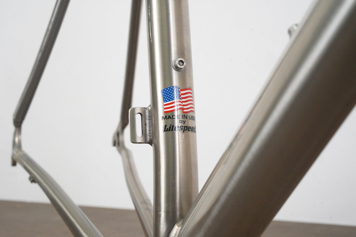 51cm Litespeed Ultimate Titanium Rim Brake Frameset