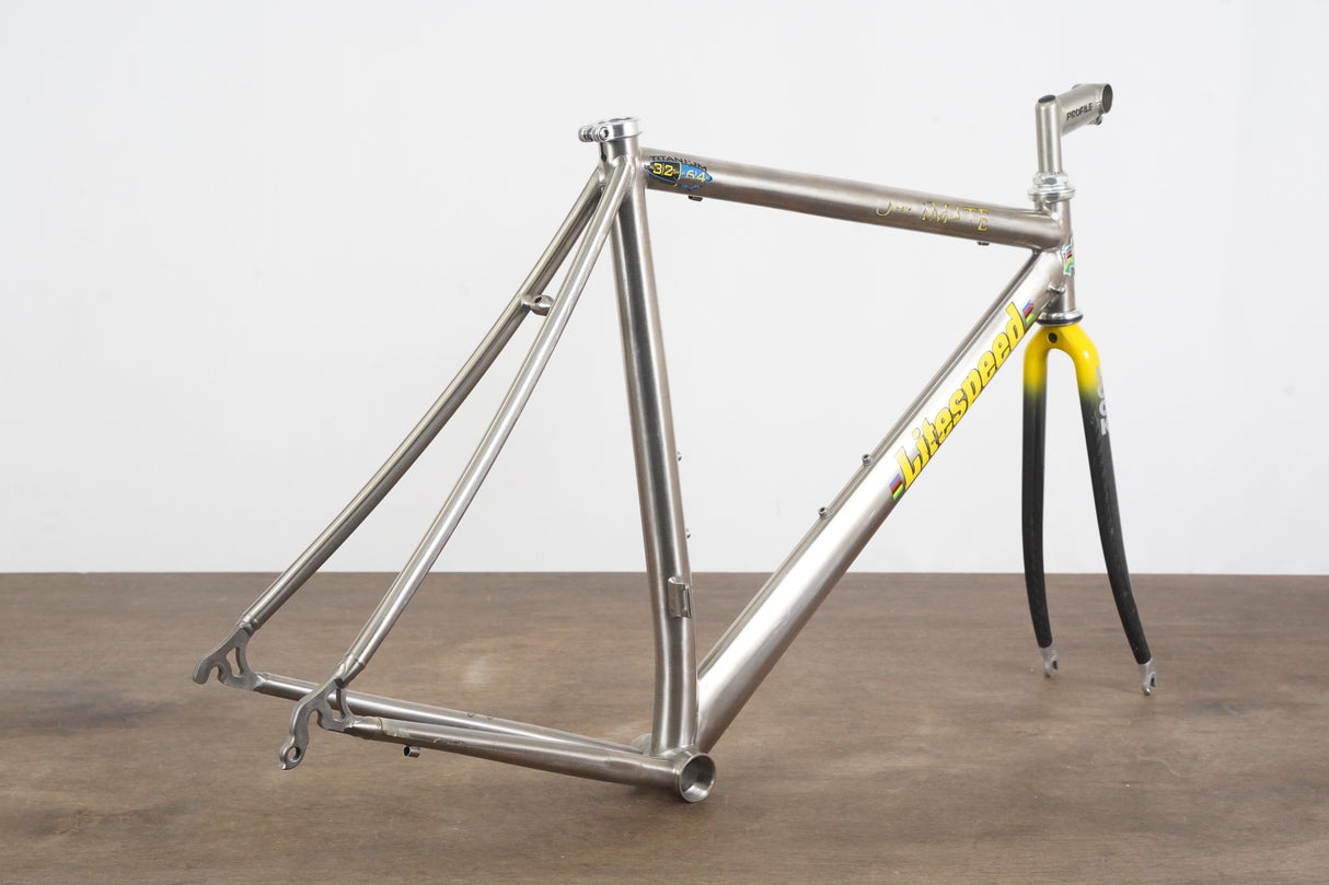 51cm Litespeed Ultimate Titanium Rim Brake Frameset