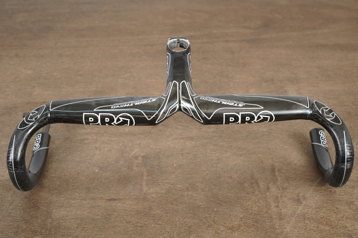 44cm 110mm PRO Stealth EVO Carbon Compact Barstem 1 1/8"