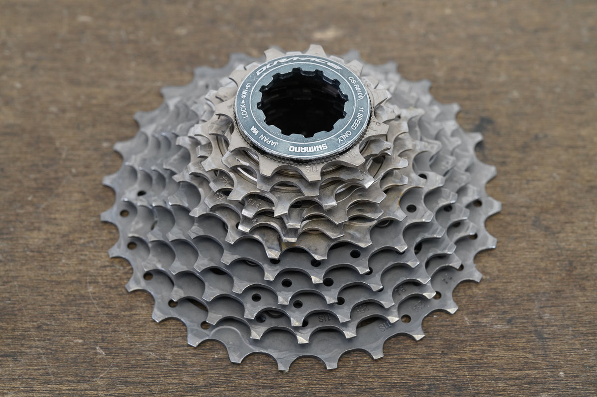 11-28T Shimano Dura-Ace CS-R9100 11 Speed Road Cassette 193g 9100