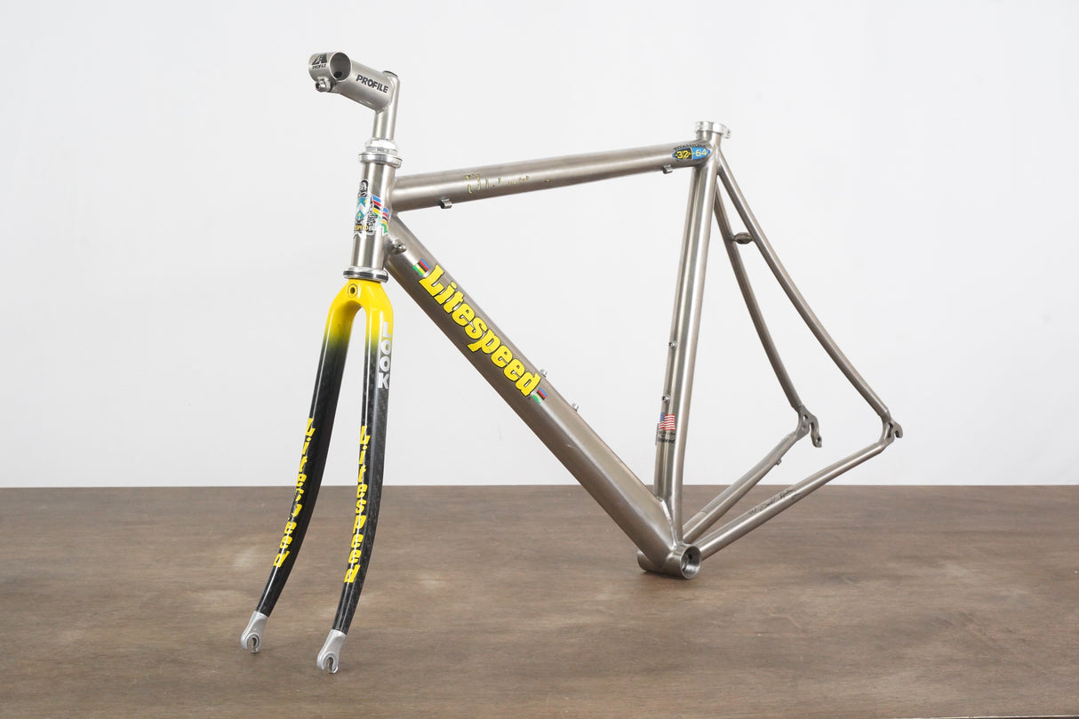 51cm Litespeed Ultimate Titanium Rim Brake Frameset
