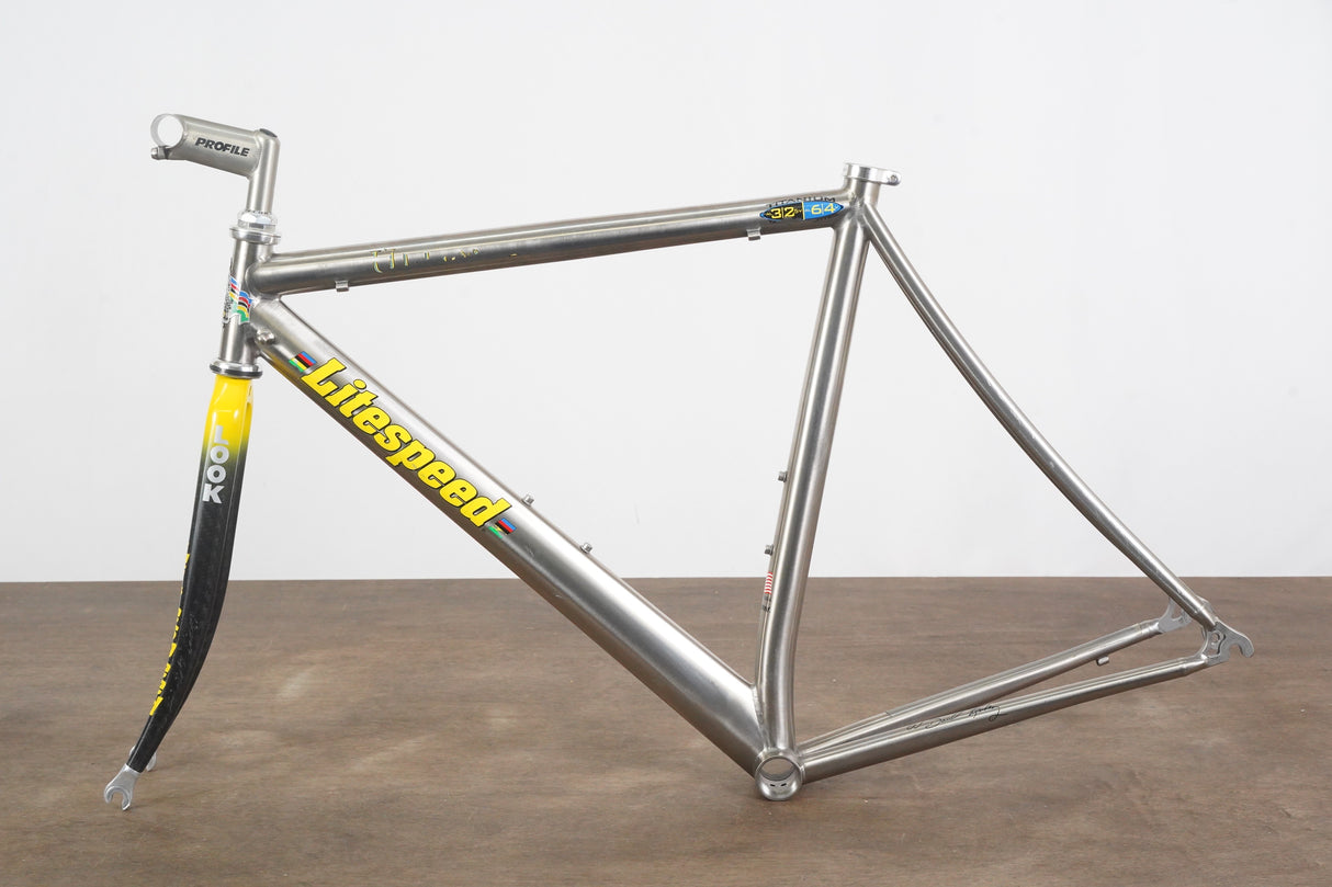 51cm Litespeed Ultimate Titanium Rim Brake Frameset
