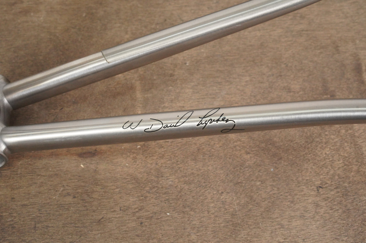51cm Litespeed Ultimate Titanium Rim Brake Frameset