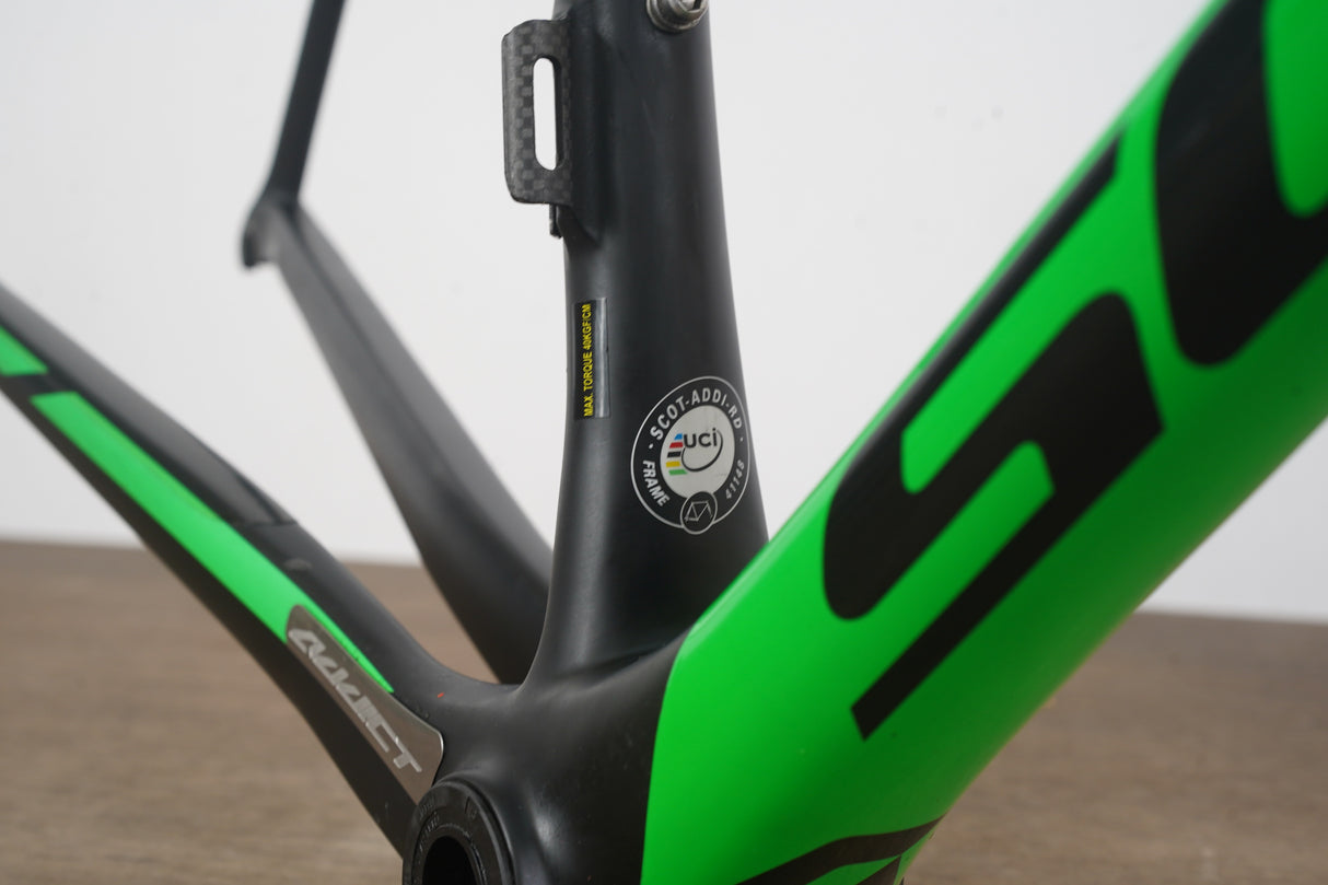 52cm Scott Addict RC Carbon Rim Brake Road Frameset