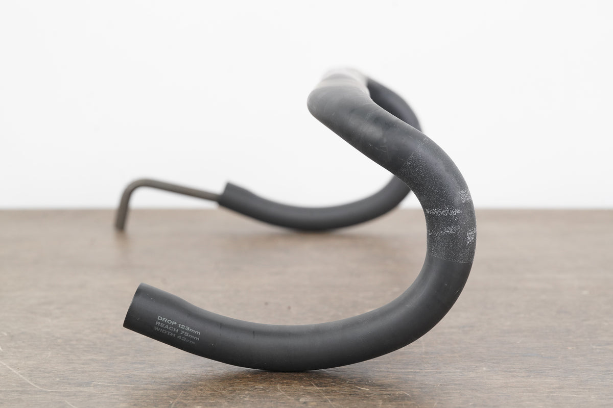 42cm Specialized S-WORKS Shallow Bend Carbon Compact Road Handlebar 31.8mm
