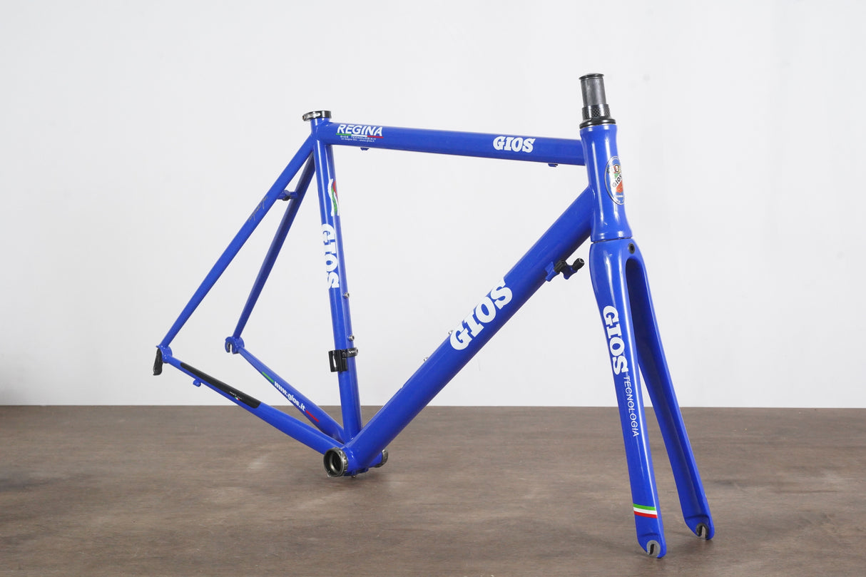 52cm Gios Regina Steel Rim Brake Road Frameset