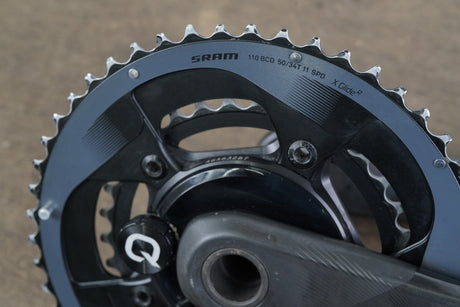 172.5mm 50/34T GXP SRAM Red 22 Quarq DZero Power Meter Crankset 698g