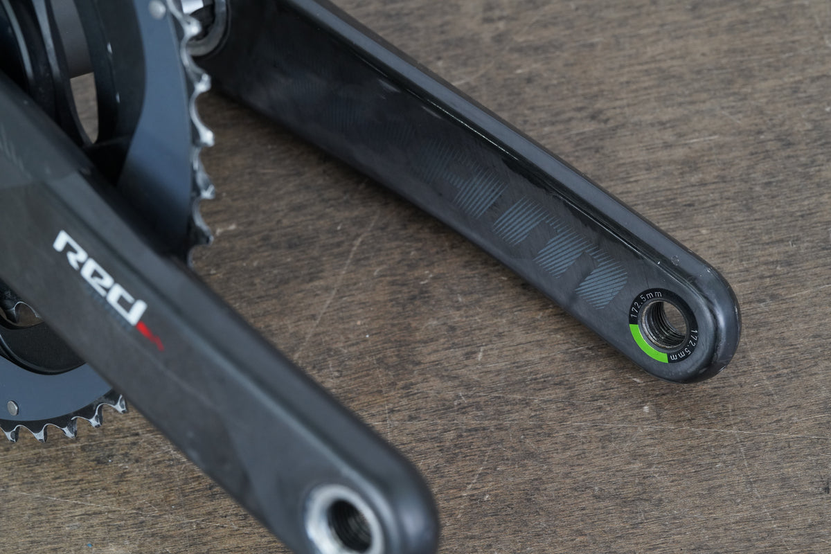 172.5mm 50/34T GXP SRAM Red 22 Quarq DZero Power Meter Crankset 698g