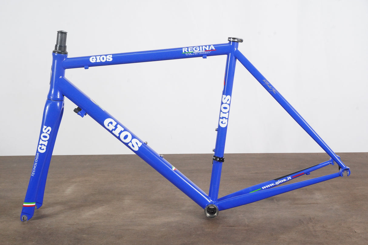 52cm Gios Regina Steel Rim Brake Road Frameset