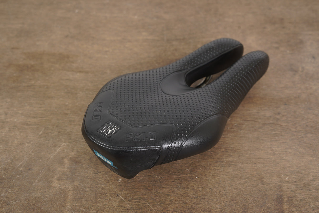 128mm ISM PS 1.0 15 Stainless Steel Rail TT Triathlon Road Saddle 286g