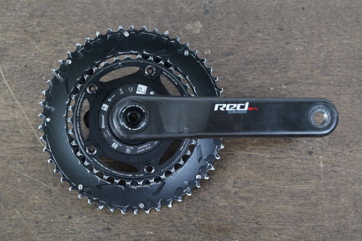 172.5mm 50/34T GXP SRAM Red 22 Quarq DZero Power Meter Crankset 698g