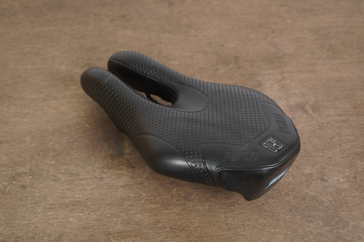 128mm ISM PS 1.0 15 Stainless Steel Rail TT Triathlon Road Saddle 286g