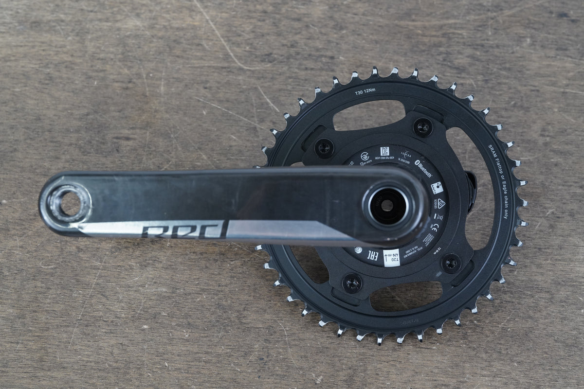 172.5mm 42T DUB SRAM Red AXS D1 Quarq 1x12 Speed Power Meter Crankset 598g