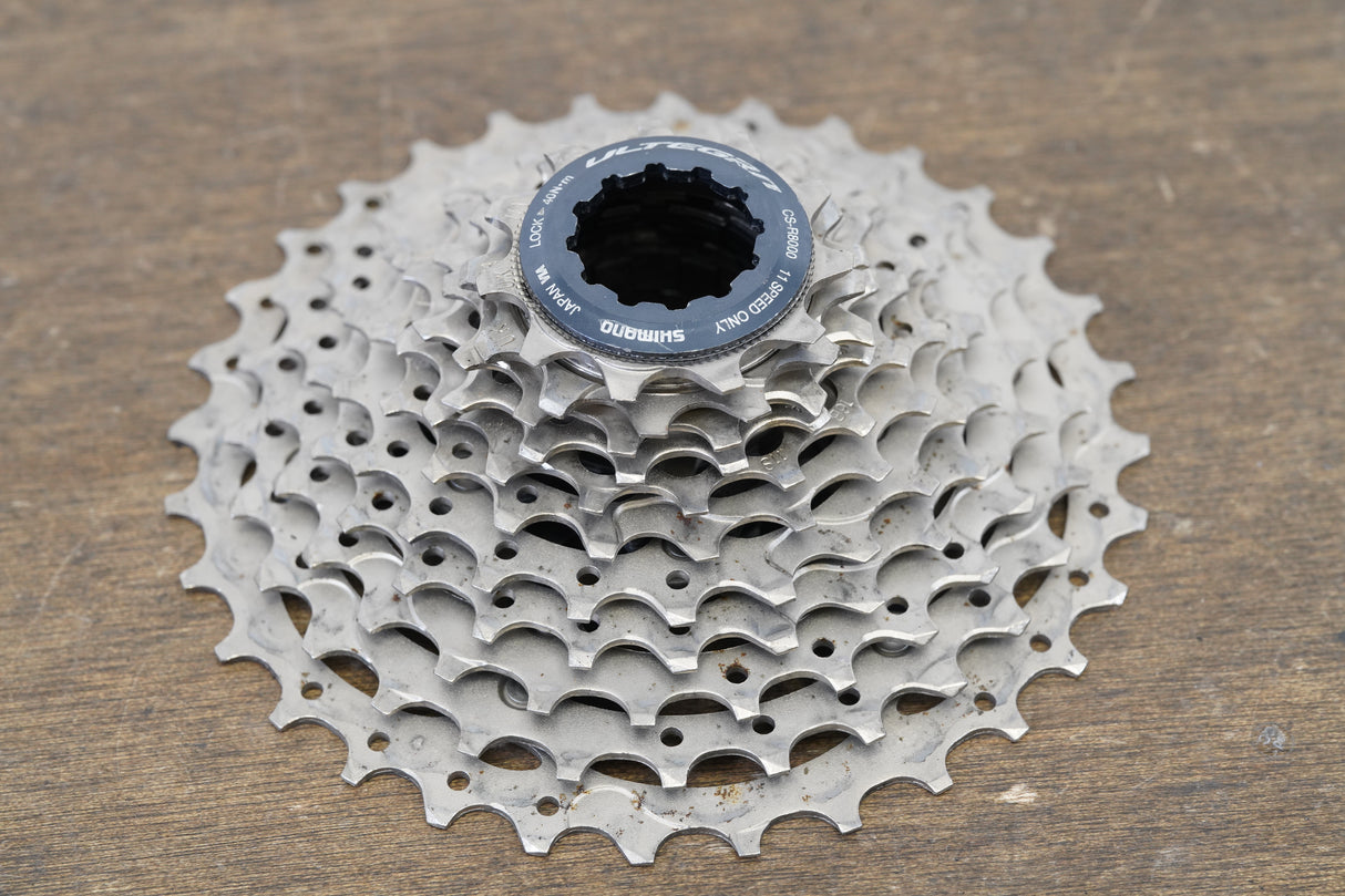 11-32T Shimano Ultegra CS-R8000 11 Speed Cassette 279g 8000