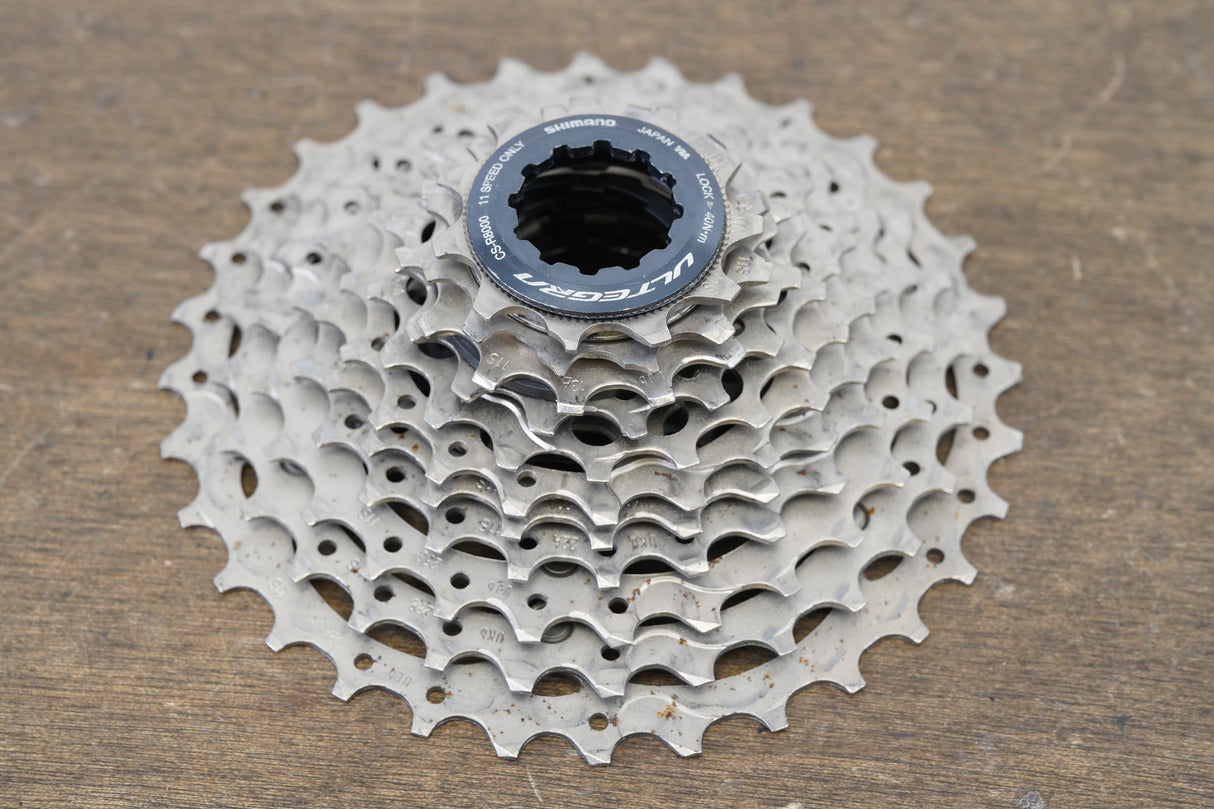 11-32T Shimano Ultegra CS-R8000 11 Speed Cassette 279g 8000