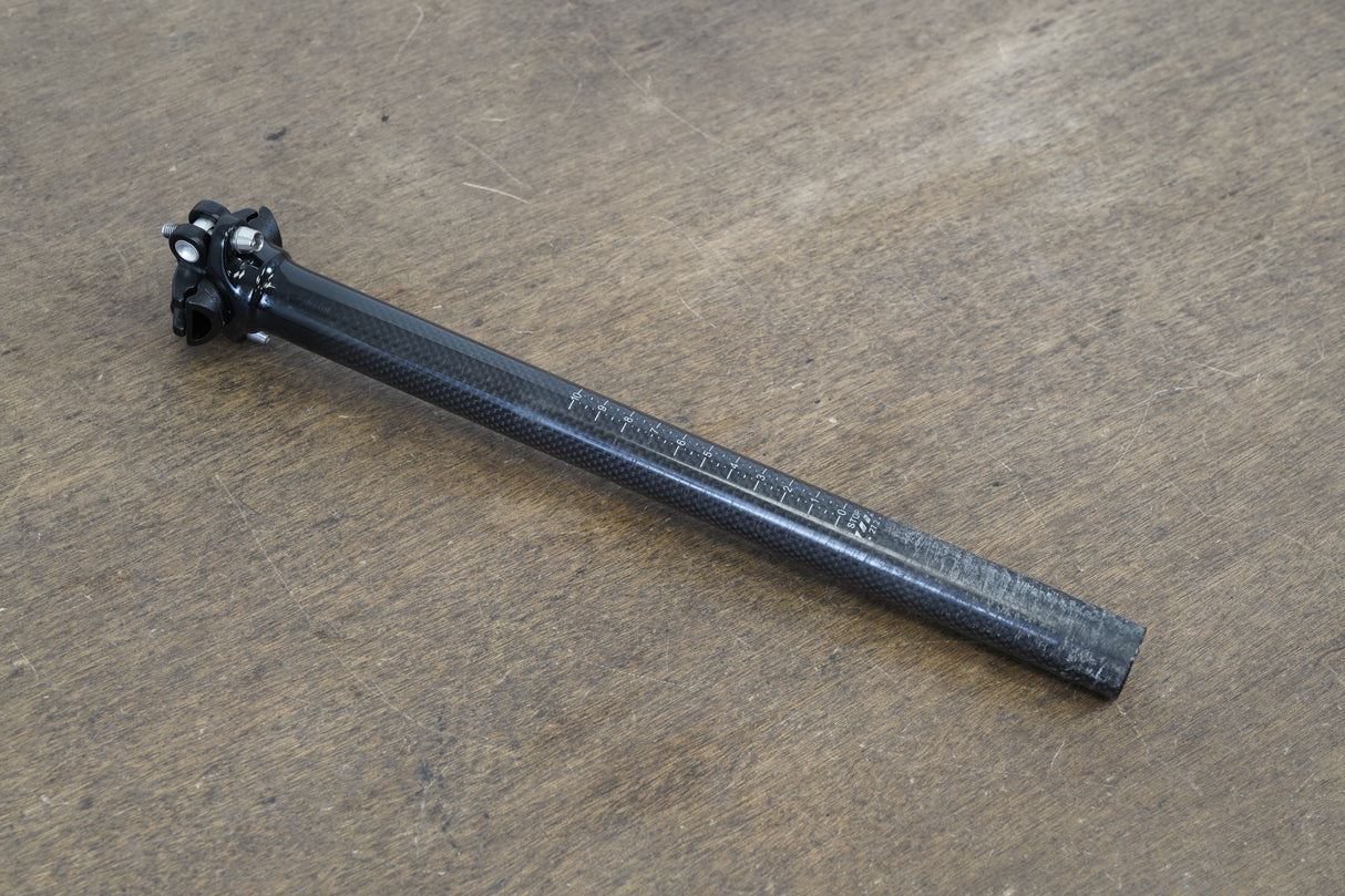 27.2mm Carbon 0 Setback Road Seatpost 225g