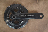 172.5mm 50/34T Shimano Dura-Ace FC-R9100 11 Speed Crankset 9100