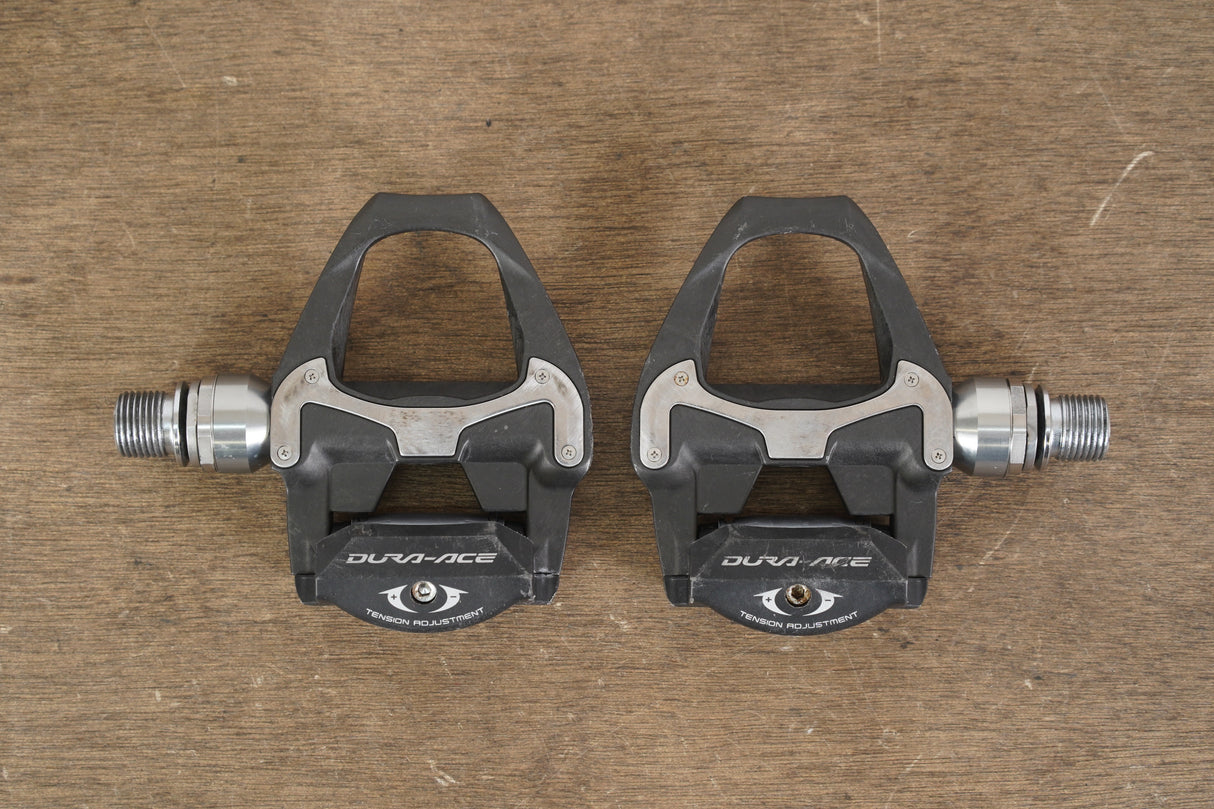 Shimano Dura-Ace PD-9000 SPD-SL Carbon Clipless Road Bike Pedals 248g