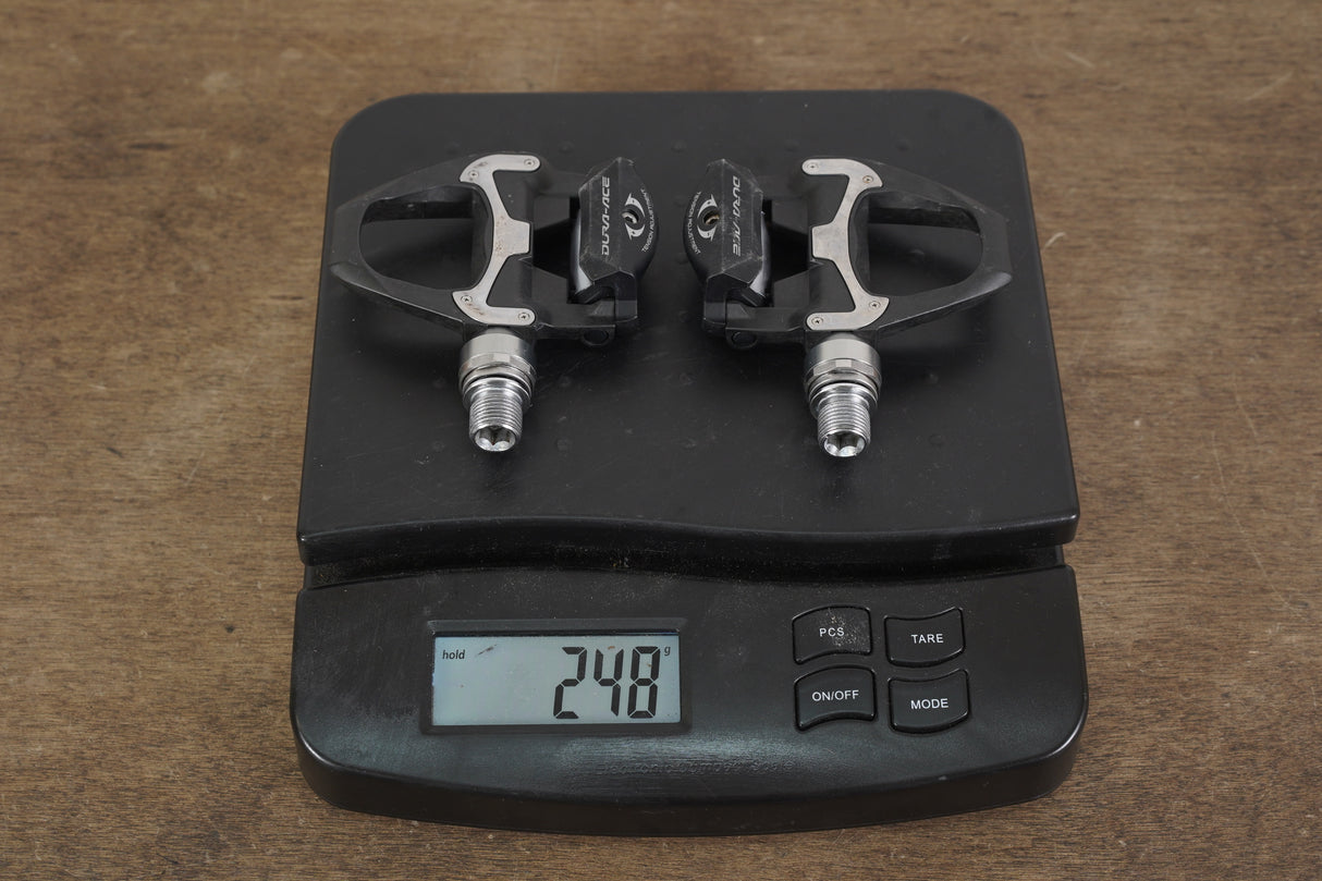 Shimano Dura-Ace PD-9000 SPD-SL Carbon Clipless Road Bike Pedals 248g