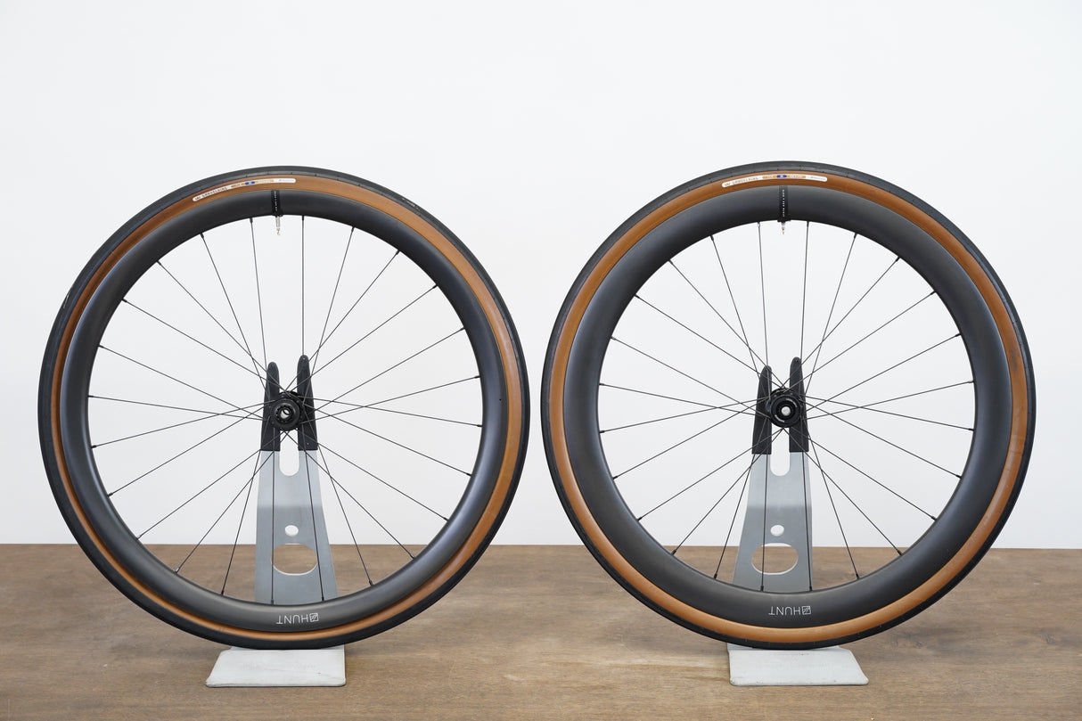 Hunt 35/50 Carbon Tubeless Clincher Disc Brake Wheelset Shimano/SRAM 11 Speed